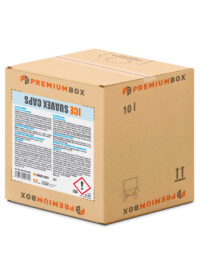 ICE SUAVEX CAPS es un suavizante concentrado con perfume encapsulado que impregna los tejidos y se libera de forma gradual con la fricción con packaging ecologico PREMIUM BOX.